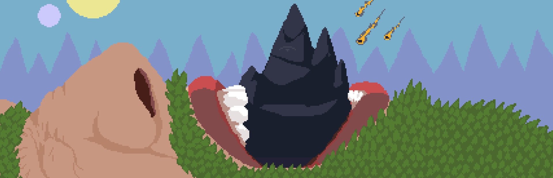 Dwarf Eats Mountain